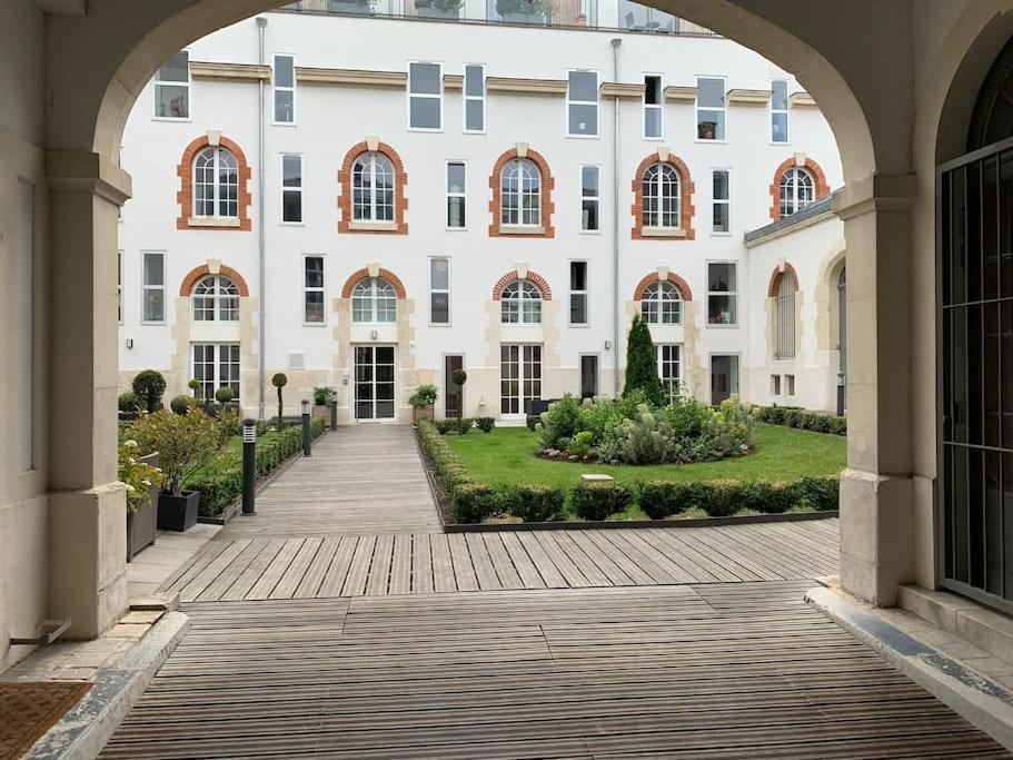Studio Terrasse, Ancienne Maison De Champagne Reims Buitenkant foto