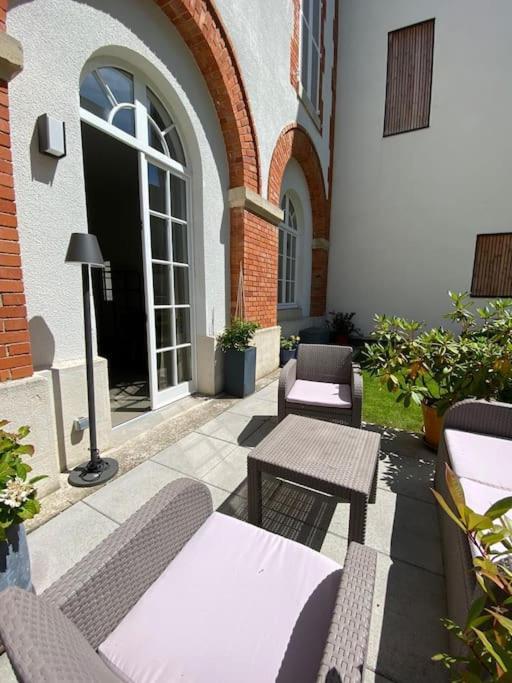 Studio Terrasse, Ancienne Maison De Champagne Reims Buitenkant foto